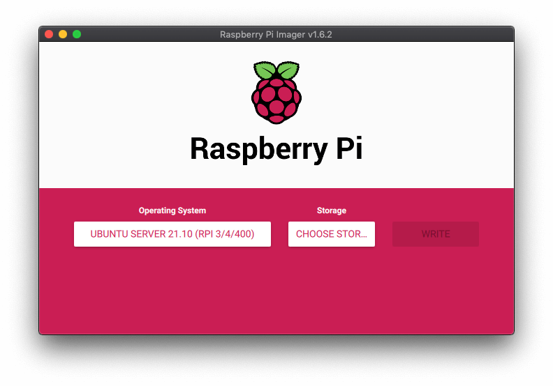 Raspberry Pi Imager to flash micoSD cards from MacOS